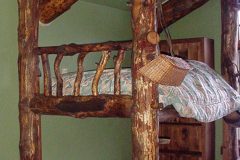 Bro2 chink style log hybrid Wyoming custom home builder handcrafted details (6) - Deerwood Log Homes - Custom Built Homes and Cabins - Laramie, Wyoming and The Centennial Valley - deer-wood.com - (307) 742-6554