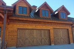 Mag conventional hybrid timber frame accents Centennial Wyoming custom home builder (4) - Deerwood Log Homes - Custom Built Homes and Cabins - Laramie, Wyoming and The Centennial Valley - deer-wood.com - (307) 742-6554