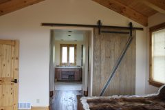Lap conventional hybrid timber frame accents Centennial Wyoming custom home builder (8) - Deerwood Log Homes - Custom Built Homes and Cabins - Laramie, Wyoming and The Centennial Valley - deer-wood.com - (307) 742-6554