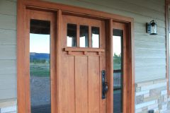 Sper conventional hybrid timber frame accents Centennial Wyoming custom home builder (11) - Deerwood Log Homes - Custom Built Homes and Cabins - Laramie, Wyoming and The Centennial Valley - deer-wood.com - (307) 742-6554