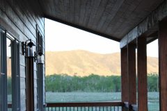 Sper conventional hybrid timber frame accents Centennial Wyoming custom home builder (13) - Deerwood Log Homes - Custom Built Homes and Cabins - Laramie, Wyoming and The Centennial Valley - deer-wood.com - (307) 742-6554