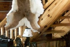 Horn chink style log Laramie Wyoming custom home builder handcrafted details (13) - Deerwood Log Homes - Custom Built Homes and Cabins - Laramie, Wyoming and The Centennial Valley - deer-wood.com - (307) 742-6554