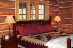 McCart chink style log Livermore Colorado custom home builder handcrafted details (11) - Deerwood Log Homes - Custom Built Homes and Cabins - Laramie, Wyoming and The Centennial Valley - deer-wood.com - (307) 742-6554