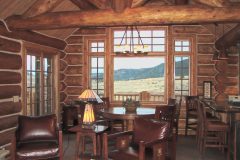 McCart chink style log Livermore Colorado custom home builder handcrafted details (18) - Deerwood Log Homes - Custom Built Homes and Cabins - Laramie, Wyoming and The Centennial Valley - deer-wood.com - (307) 742-6554