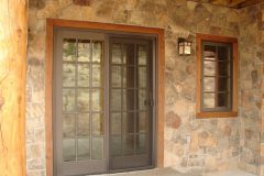 McCart chink style log Livermore Colorado custom home builder handcrafted details (6) - Deerwood Log Homes - Custom Built Homes and Cabins - Laramie, Wyoming and The Centennial Valley - deer-wood.com - (307) 742-6554