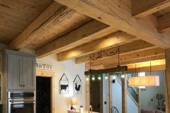 Sper conventional hybrid timber frame accents Centennial Wyoming custom home builder (2) - Deerwood Log Homes - Custom Built Homes and Cabins - Laramie, Wyoming and The Centennial Valley - deer-wood.com - (307) 742-6554
