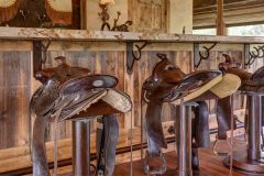 BuckBunk log timber frame post & beam hybrid Centennial Wyoming custom home builder (44) - Deerwood Log Homes - Custom Built Homes and Cabins - Laramie, Wyoming and The Centennial Valley - deer-wood.com - (307) 742-6554