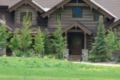 Sand Hand hewn dovetail log Steamboat Springs Colorado custom home builder handcrafted (3) - Deerwood Log Homes - Custom Built Homes and Cabins - Laramie, Wyoming and The Centennial Valley - deer-wood.com - (307) 742-6554
