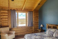 Bab log home timber frame post & beam hybrid Laramie Wyoming custom home builder - 22 - Deerwood Log Homes - Custom Built Homes and Cabins - Laramie, Wyoming and The Centennial Valley - deer-wood.com - (307) 742-6554