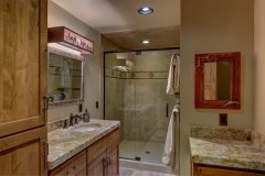 BuckBunk log timber frame post & beam hybrid Centennial Wyoming custom home builder (20) - Deerwood Log Homes - Custom Built Homes and Cabins - Laramie, Wyoming and The Centennial Valley - deer-wood.com - (307) 742-6554