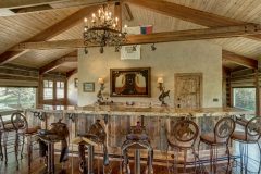 BuckBunk log timber frame post & beam hybrid Centennial Wyoming custom home builder (30) - Deerwood Log Homes - Custom Built Homes and Cabins - Laramie, Wyoming and The Centennial Valley - deer-wood.com - (307) 742-6554
