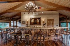 BuckBunk log timber frame post & beam hybrid Centennial Wyoming custom home builder (7) - Deerwood Log Homes - Custom Built Homes and Cabins - Laramie, Wyoming and The Centennial Valley - deer-wood.com - (307) 742-6554