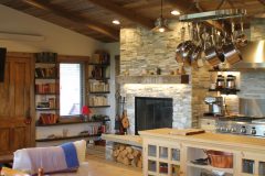 Gard renovation remodel timber accents Albany Wyoming custom home builder handcrafted (9) - Deerwood Log Homes - Custom Built Homes and Cabins - Laramie, Wyoming and The Centennial Valley - deer-wood.com - (307) 742-6554