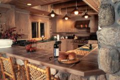 List Swedish cope log Laramie Wyoming custom home builder handcrafted details (12) - Deerwood Log Homes - Custom Built Homes and Cabins - Laramie, Wyoming and The Centennial Valley - deer-wood.com - (307) 742-6554