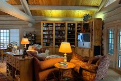 Smi-Perk Swedish cope log Laramie Wyoming custom home builder handcrafted (4) - Deerwood Log Homes - Custom Built Homes and Cabins - Laramie, Wyoming and The Centennial Valley - deer-wood.com - (307) 742-6554