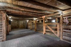 BuckBarn renovation remodel timber log Laramie Wyoming custom home builder handcrafted (2) - Deerwood Log Homes - Custom Built Homes and Cabins - Laramie, Wyoming and The Centennial Valley - deer-wood.com - (307) 742-6554