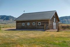 BuckExt renovation remodel timber log accents Centennial Wyoming custom home builder (9) - Deerwood Log Homes - Custom Built Homes and Cabins - Laramie, Wyoming and The Centennial Valley - deer-wood.com - (307) 742-6554