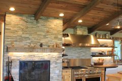 Gard renovation remodel timber accents Albany Wyoming custom home builder handcrafted (2) - Deerwood Log Homes - Custom Built Homes and Cabins - Laramie, Wyoming and The Centennial Valley - deer-wood.com - (307) 742-6554