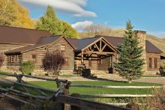 MM gov renovation remodel hand hewn log Laramie Wyoming custom home builder handcrafted (6) - Deerwood Log Homes - Custom Built Homes and Cabins - Laramie, Wyoming and The Centennial Valley - deer-wood.com - (307) 742-6554