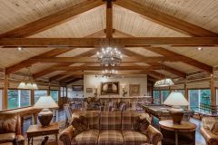 BuckBunk log timber frame post & beam hybrid Centennial Wyoming custom home builder (12) - Deerwood Log Homes - Custom Built Homes and Cabins - Laramie, Wyoming and The Centennial Valley - deer-wood.com - (307) 742-6554
