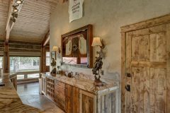BuckBunk log timber frame post & beam hybrid Centennial Wyoming custom home builder (25) - Deerwood Log Homes - Custom Built Homes and Cabins - Laramie, Wyoming and The Centennial Valley - deer-wood.com - (307) 742-6554