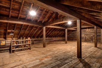 BuckBarn renovation remodel timber log Laramie Wyoming custom home builder handcrafted (6) - Deerwood Log Homes - Custom Built Homes and Cabins - Laramie, Wyoming and The Centennial Valley - deer-wood.com - (307) 742-6554