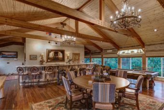 BuckBunk log timber frame post & beam hybrid Centennial Wyoming custom home builder (14) - Deerwood Log Homes - Custom Built Homes and Cabins - Laramie, Wyoming and The Centennial Valley - deer-wood.com - (307) 742-6554