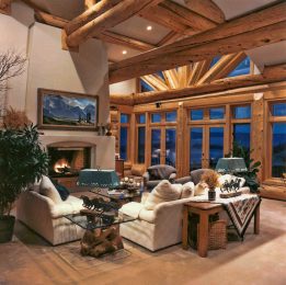 Burt Swedish cope log Centennial Wyoming custom home builder handcrafted details (10) - Deerwood Log Homes - Custom Built Homes and Cabins - Laramie, Wyoming and The Centennial Valley - deer-wood.com - (307) 742-6554