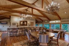 BuckBunk log timber frame post & beam hybrid Centennial Wyoming custom home builder (14) - Deerwood Log Homes - Custom Built Homes and Cabins - Laramie, Wyoming and The Centennial Valley - deer-wood.com - (307) 742-6554