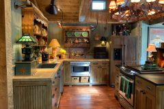Wolf conventional hybrid timber frame accents Centennial Wyoming custom home builder (12) - Deerwood Log Homes - Custom Built Homes and Cabins - Laramie, Wyoming and The Centennial Valley - deer-wood.com - (307) 742-6554