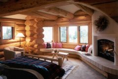 Burt Swedish cope log Centennial Wyoming custom home builder handcrafted details (7) - Deerwood Log Homes - Custom Built Homes and Cabins - Laramie, Wyoming and The Centennial Valley - deer-wood.com - (307) 742-6554