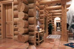 Burt Swedish cope log Centennial Wyoming custom home builder handcrafted details (8) - Deerwood Log Homes - Custom Built Homes and Cabins - Laramie, Wyoming and The Centennial Valley - deer-wood.com - (307) 742-6554