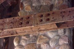 Lets hand hewn log timber frame post & beam hybrid Centennial Wyoming custom home builder (15) - Deerwood Log Homes - Custom Built Homes and Cabins - Laramie, Wyoming and The Centennial Valley - deer-wood.com - (307) 742-6554
