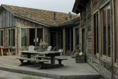Lets hand hewn log timber frame post & beam hybrid Centennial Wyoming custom home builder (28) - Deerwood Log Homes - Custom Built Homes and Cabins - Laramie, Wyoming and The Centennial Valley - deer-wood.com - (307) 742-6554