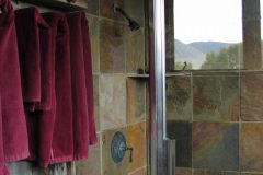 Lets hand hewn log timber frame post & beam hybrid Centennial Wyoming custom home builder (31) - Deerwood Log Homes - Custom Built Homes and Cabins - Laramie, Wyoming and The Centennial Valley - deer-wood.com - (307) 742-6554