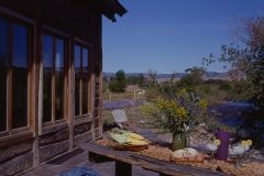 Lets hand hewn log timber frame post & beam hybrid Centennial Wyoming custom home builder (36) - Deerwood Log Homes - Custom Built Homes and Cabins - Laramie, Wyoming and The Centennial Valley - deer-wood.com - (307) 742-6554