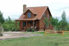 Fish Hand hewn dovetail log Centennial Wyoming custom home builder handcrafted details (1) - Deerwood Log Homes - Custom Built Homes and Cabins - Laramie, Wyoming and The Centennial Valley - deer-wood.com - (307) 742-6554
